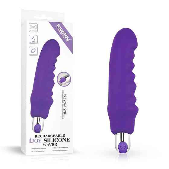 Вибратор RECHARGEABLE IJOY SILICONE WAVER Sex Aura Киев