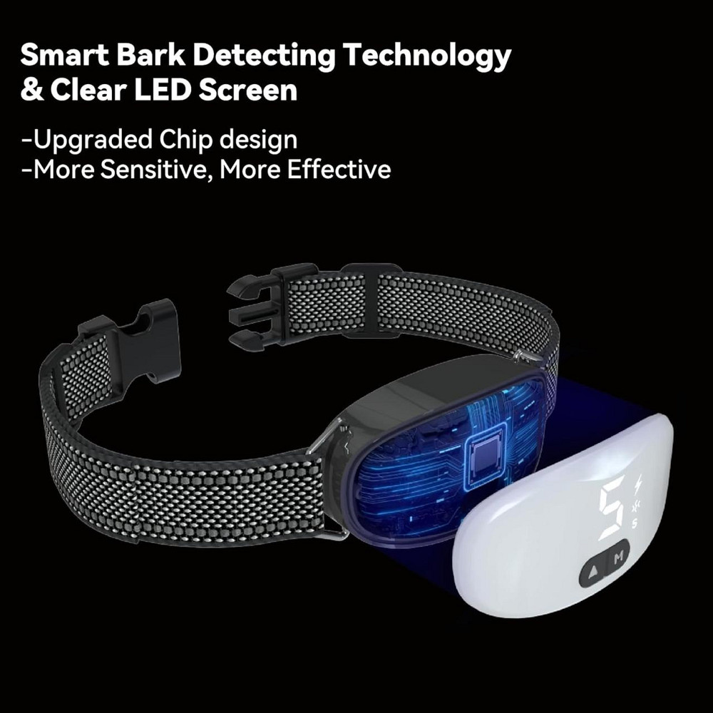 Ошейник от лая для собак, антилай автоматический от чрезмерного звука животных для средних и крупных пород Киев - изображение 3