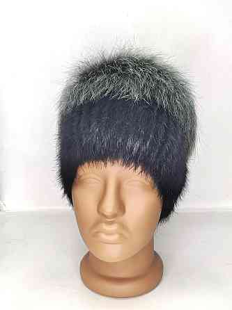 Шапка хутряна жіноча кубанка Джессіка Зелений Харків