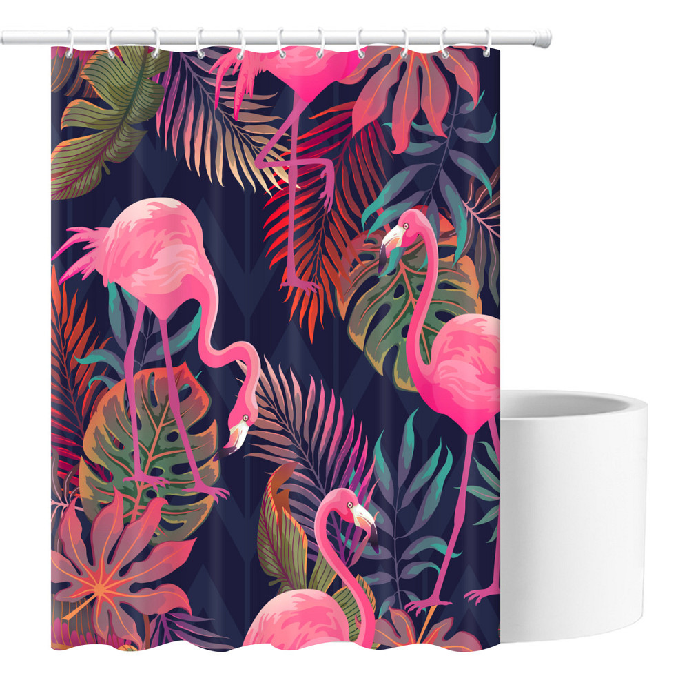 Шторка для ванни з поліестеру водонепроникна Bathlux 180x180 см з кільцями, фіранка для ванної кімнати Кам'янець-Подільський - фото 1