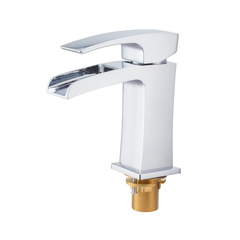 Смеситель водопад для умывальника Koer KB-14007-01, хромированное покрытие (KR3446) Харьков - изображение 5