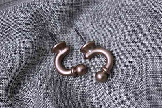 Гачки для підхватів (010кр) набір 2 шт Рожеве золото (83-014) Київ