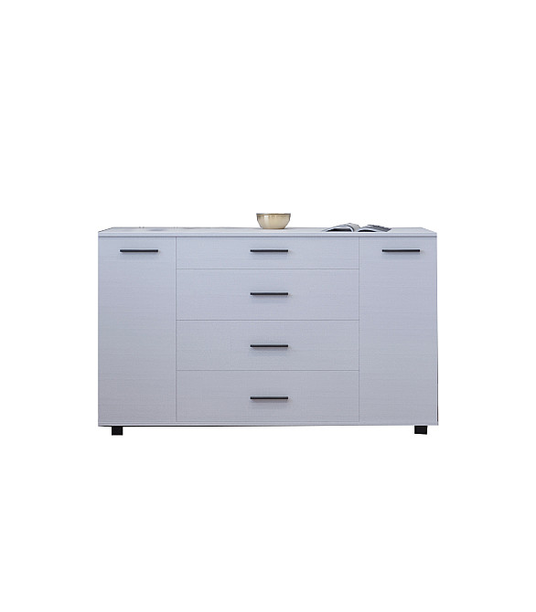 Комод для вітальні Еверест Бриз К-6 130х38х72.5 німфея альба (телескопи) (DTM-2478) Львів - фото 3