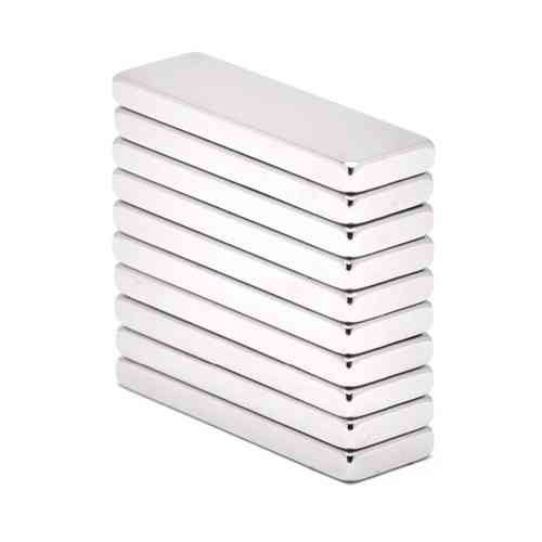 Набір із 10 потужних неодимових магнітів 30x10x3 мм, клас N35 Київ