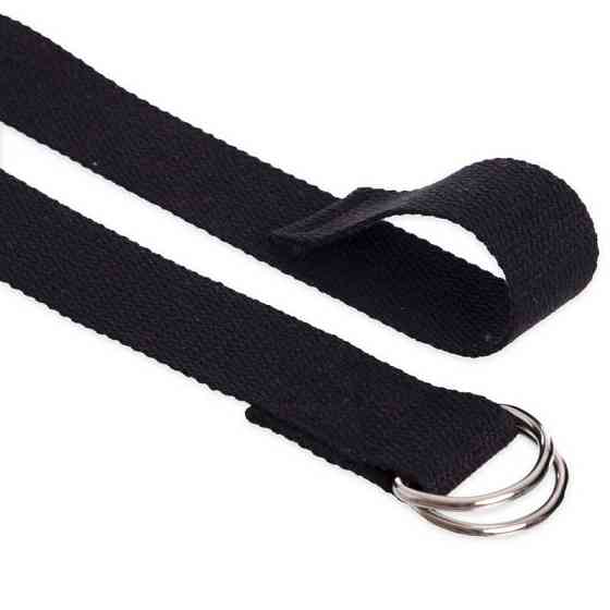 Йога ремень 183*3.8 см для растяжки и упражнений, спортивный аксессуар для фитнеса и йоги Киев