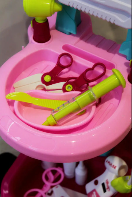 Набір доктора Doctor set з візком 17 предметів Рожевий (660-45) Чернигов - изображение 4