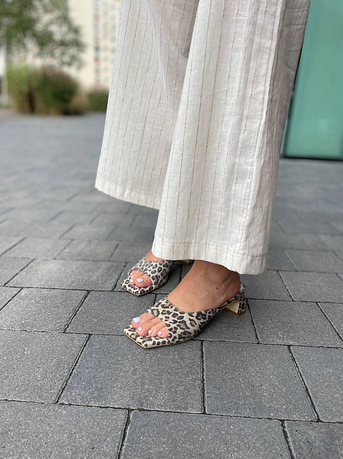 LIRIO Сабо жіночі LIRIO L0313/4073-71 леопард (літо, шкіра натуральна) (5532) Коломыя - изображение 3