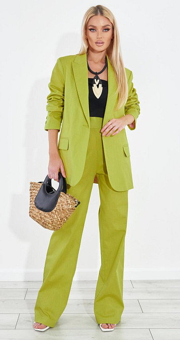 Лляний костюм (44) Київ - фото 3