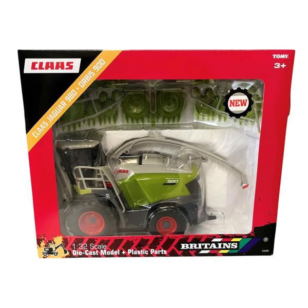 Модель Britains Комбайн корпус цельный Claas Jaguar 980 с жаткой Orbis 900, 1:32 (43285) Харьков - изображение 12