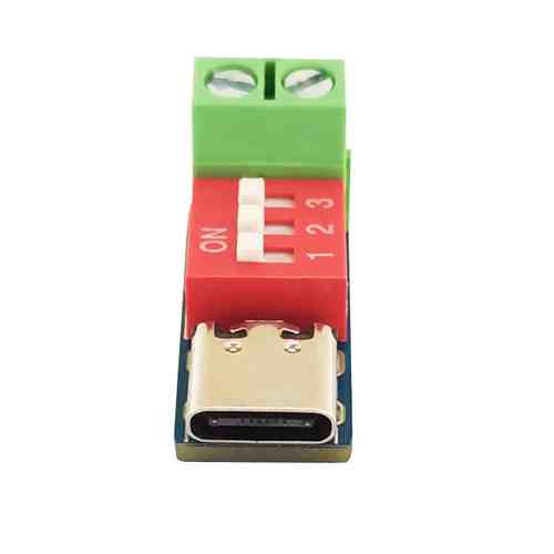 Триггер быстрой зарядки Type-C PD QC 5-20В, Dial-код, до 100Вт, CH224K Вінниця