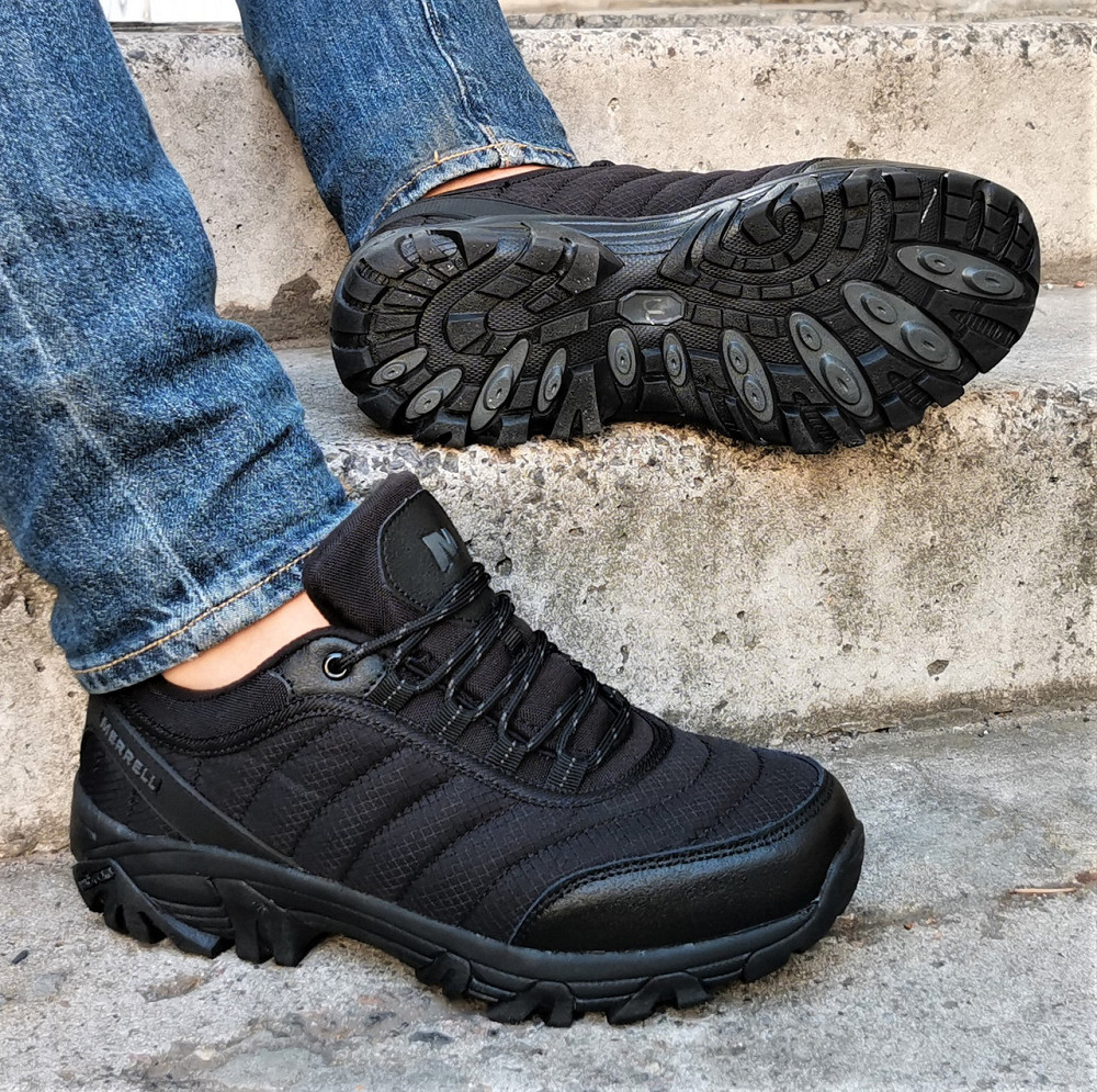 Кроссовки MERRELL ТЕРМО Gore-Tex Мужские Чёрные Меррелл Гортекс (размеры: 41,42) Видео Обзор Днепр - изображение 1