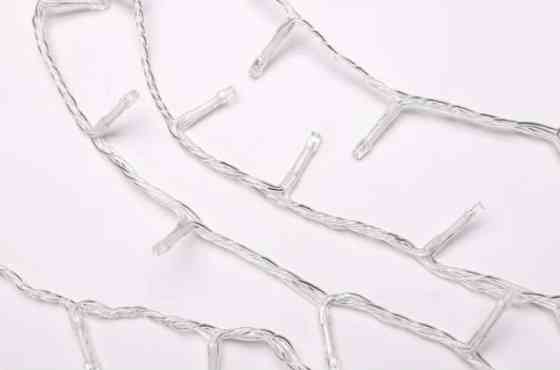 Гірлянда штора Водоспад 240 led велика лампа 3D Золоте світло 3м х 2м (силіконовий провід з подовженням) Вінниця