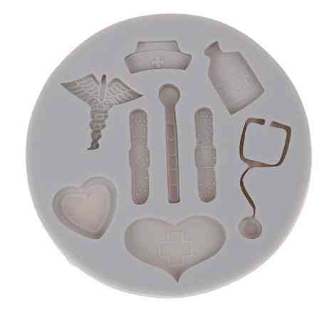 Молд силиконовый Медицинский набор 81 мм серый Киев
