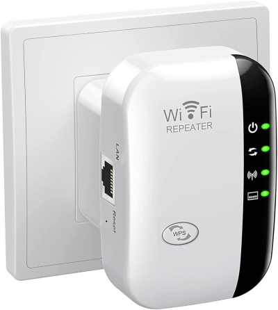 Wi-Fi репитер First Wave 300 Мбит/с, усилитель сигнала 2,4 ГГц, 802.11b/g/n, WPA2, RJ-45, английская вилка Киев