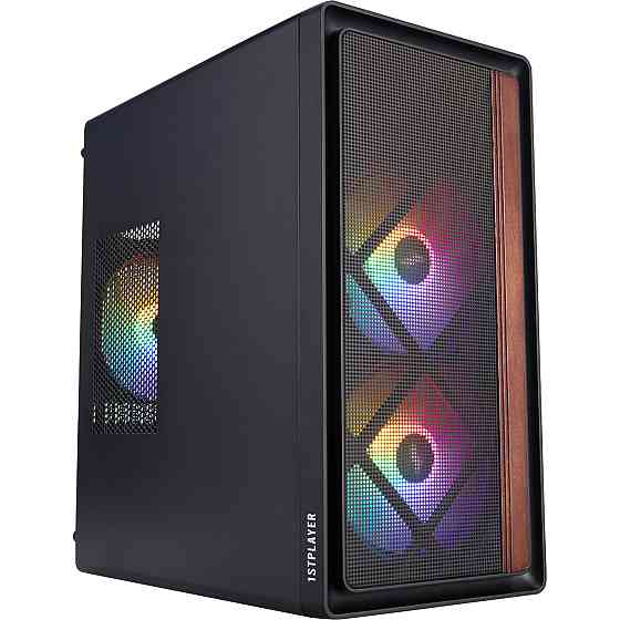 Корпус 1stPlayer WD1-BK-3F1 Black ( 26924 ) Харків