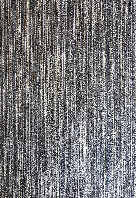 Шпалери вінілові на флізеліні AS creation The Bos 0.53х10 однотонні структурні чорні смужки сріблом Київ - фото 1