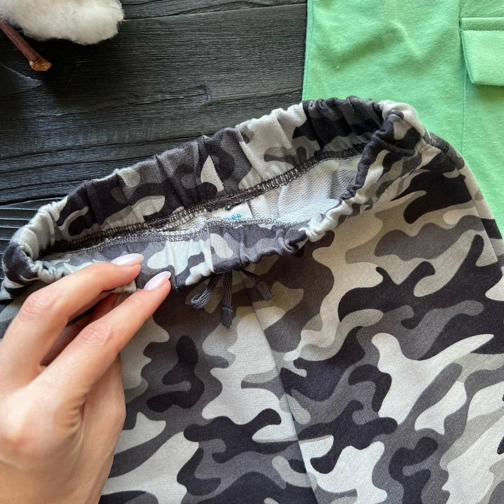 Дитячий Костюм для Хлопчика Футболка та Шорти Камуфляжні LC Waikiki 18-24 міс (86-92см) Київ - фото 3