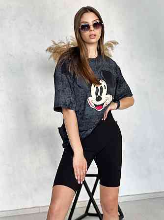 Жіночий спортивний комплект з шортами рубчик Winsome Київ