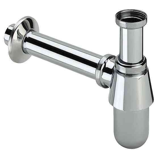 Сифон для раковини VIEGA 1 1/4″ х1 1/4″ металевий хром бутил. б/г100674 (000000820) Київ