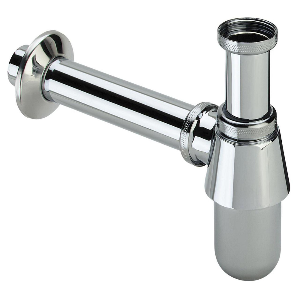 Сифон для раковини VIEGA 1 1/4″ х1 1/4″ металевий хром бутил. б/г100674 (000000820) Київ - фото 1