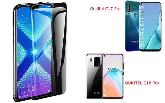 Захисне скло NeoGlass для Oukitel C17 Pro, OUKITEL C18 Pro – надпрозоре та стійке Київ