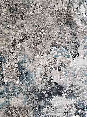 Шпалери вінілові на флізеліні AS creation Garda 1.06Х10.05 природа дерева бежеві сині Київ