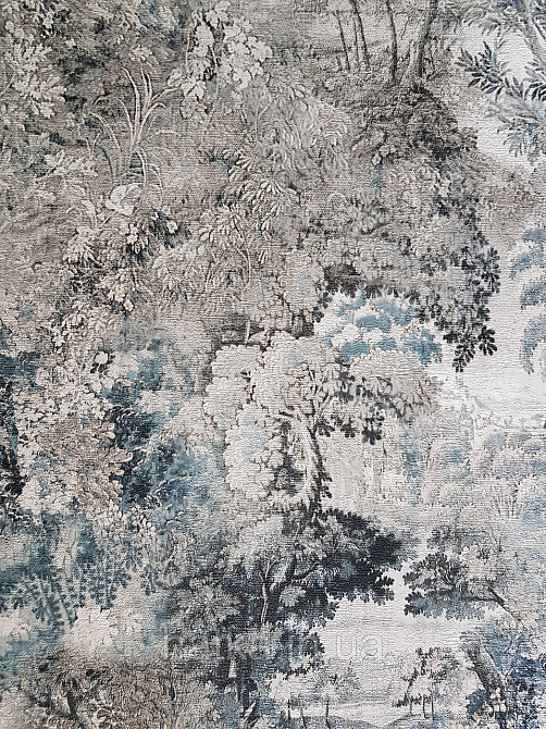 Шпалери вінілові на флізеліні AS creation Garda 1.06Х10.05 природа дерева бежеві сині Київ - фото 1