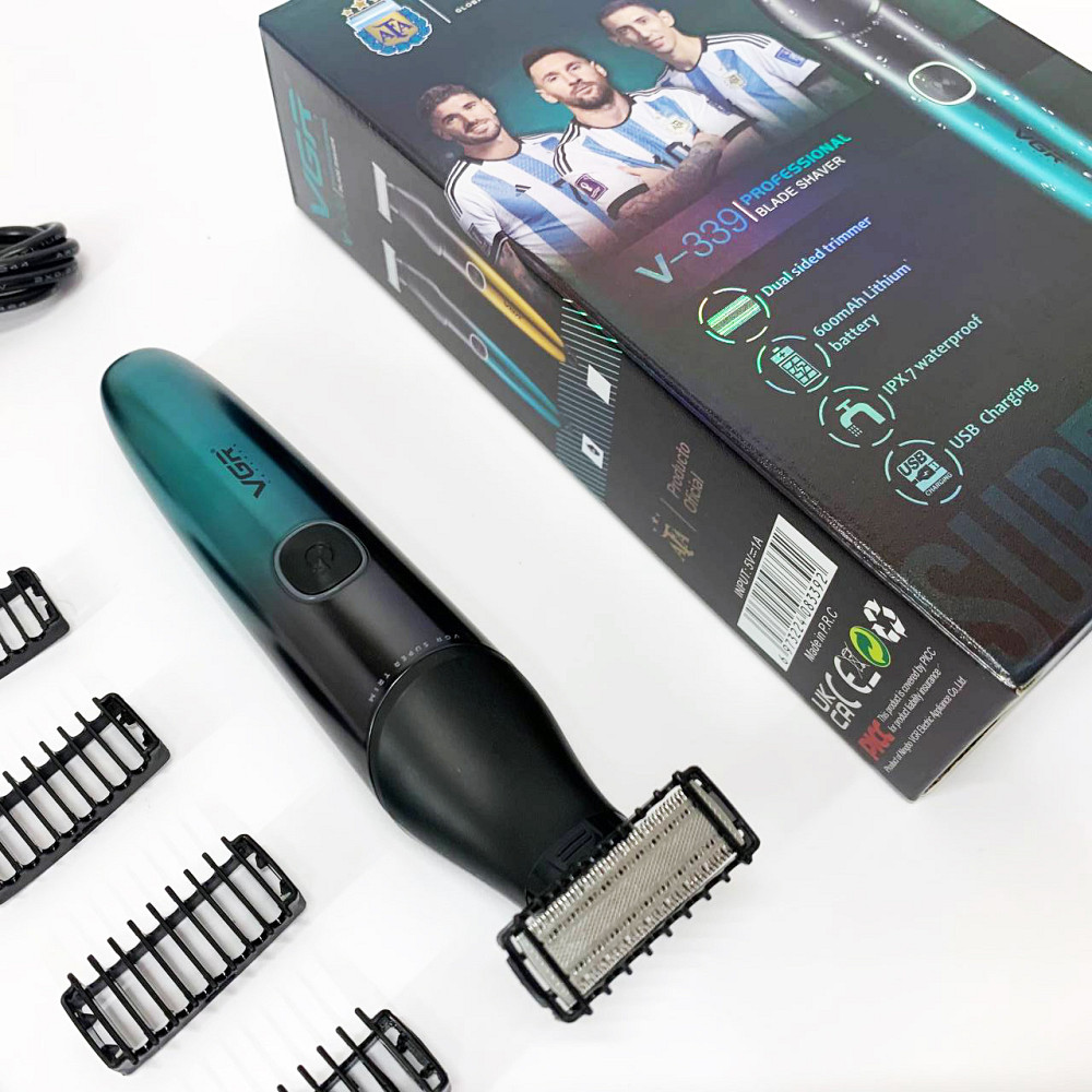 Бритвы электрические VGR V-339 GREEN, Електробритва для бритья, Хорошая электробритва для бороды WP-95 Львов - изображение 10
