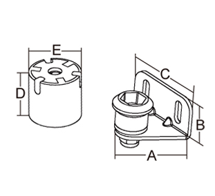 Фіксатор Люка 8Kg/17Lb Marinetown в човен Київ - фото 6