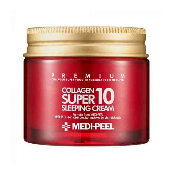 Антивіковий нічний крем з колагеном Collagen Super 10 Sleeping Cream Medi-Peel 70 мл Винница