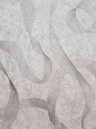 Шпалери метрові вінілові на флізеліні Sintra Vila абстракція зигзаги смуги бежево-сірі золотисті 532546 Київ