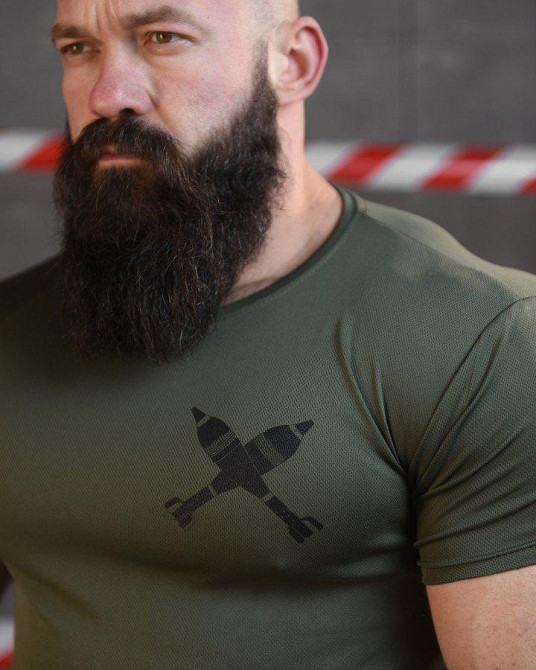 Тактична потовідвідна футболка SABUR МІНА ОЛИВА ВТ6562 Одеса - фото 20