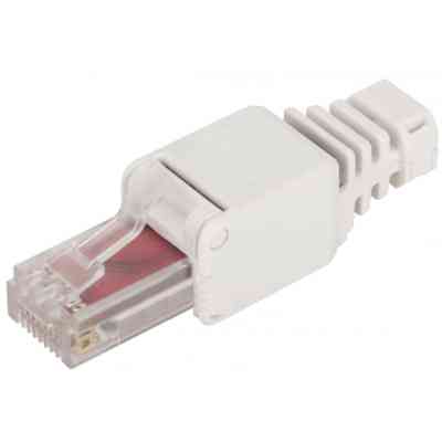 Конектор RJ45 cat.6 UTP 8P8C, безінструментальний, 1шт Kingda (KD-PGU8054-C6) Вінниця