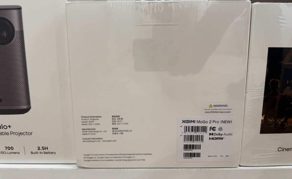 Мультимедийный проектор XGiMi MoGo 2 Pro XK10T NEW Netflix. Харьков - изображение 3