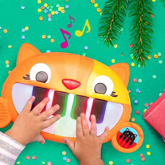 Музична іграшка Міні-котофон Battat BX2004C4Z 9 великих клавіш Вінниця