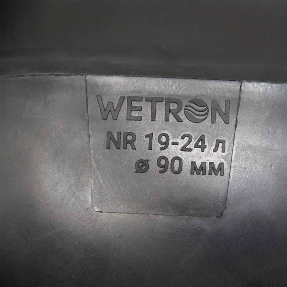 Мембрана для гидроаккумулятора с хвостом Ø90мм 19–24л Rubber WETRON (779501) Ровно - изображение 5