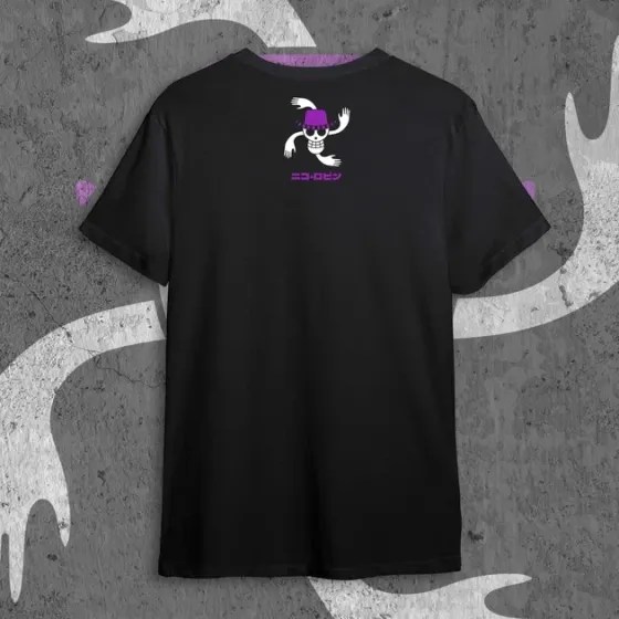 Футболка мужская с принтом Ван Пис Niko Robin Размер 48 Anime0257 Днепр