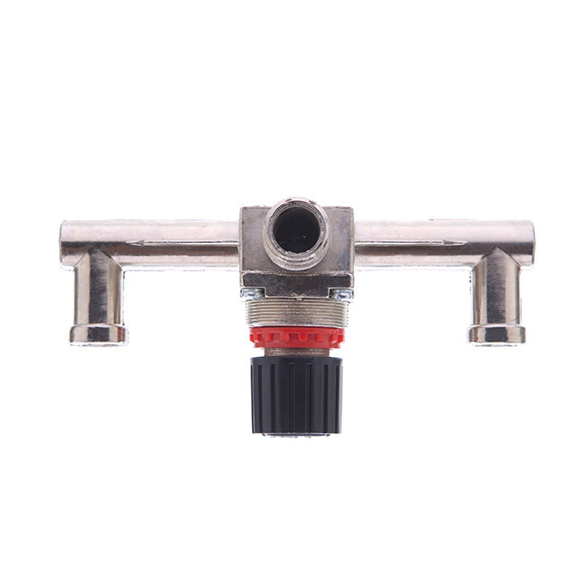 Контрольно-распределительный блок компрессора, с регулятором давления INTERTOOL PT-9091 Киев - изображение 3