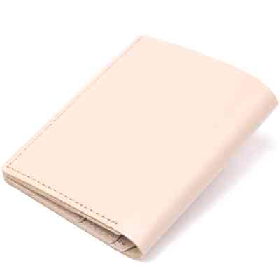 Портмоне Shvigel Кожаное Бежевое (16510) Винница