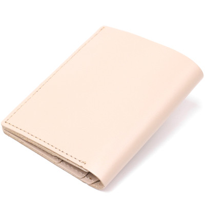 Портмоне Shvigel Кожаное Бежевое (16510) Винница - изображение 2