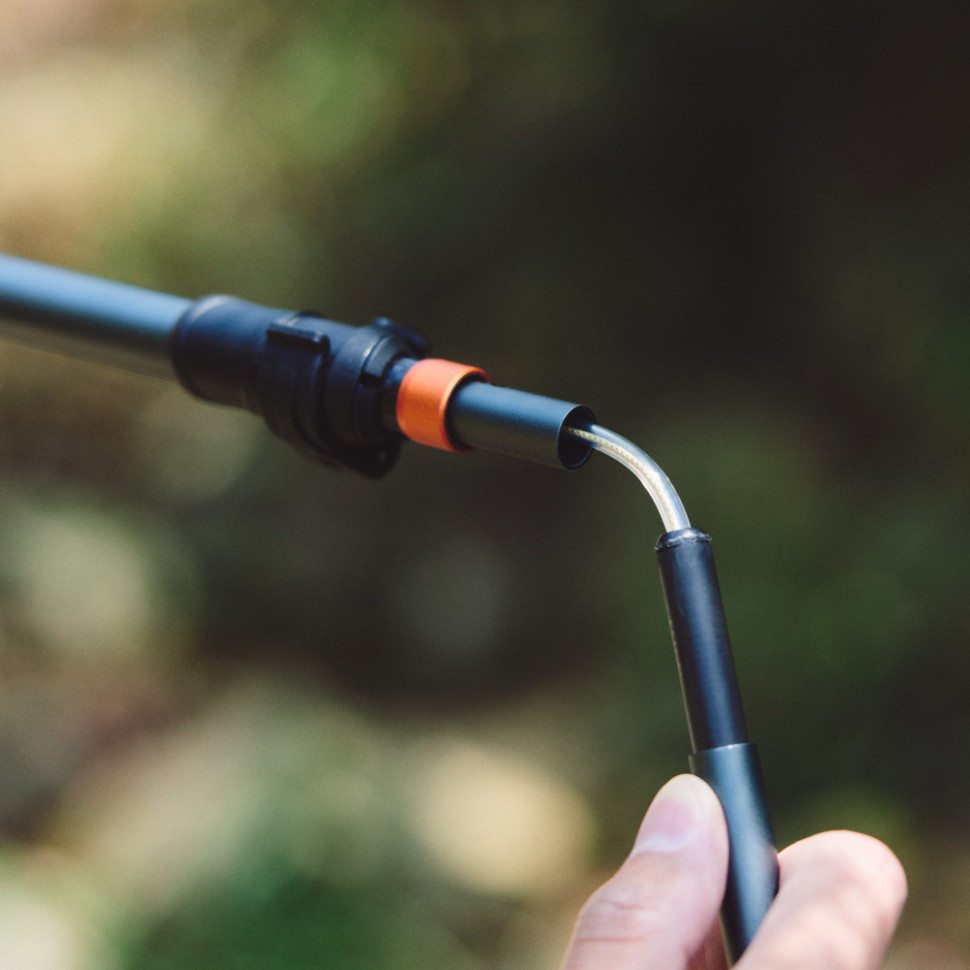 Трекінгова палиця Naturehike CNK2450DS013, 103-120 см, чорна Київ - фото 8