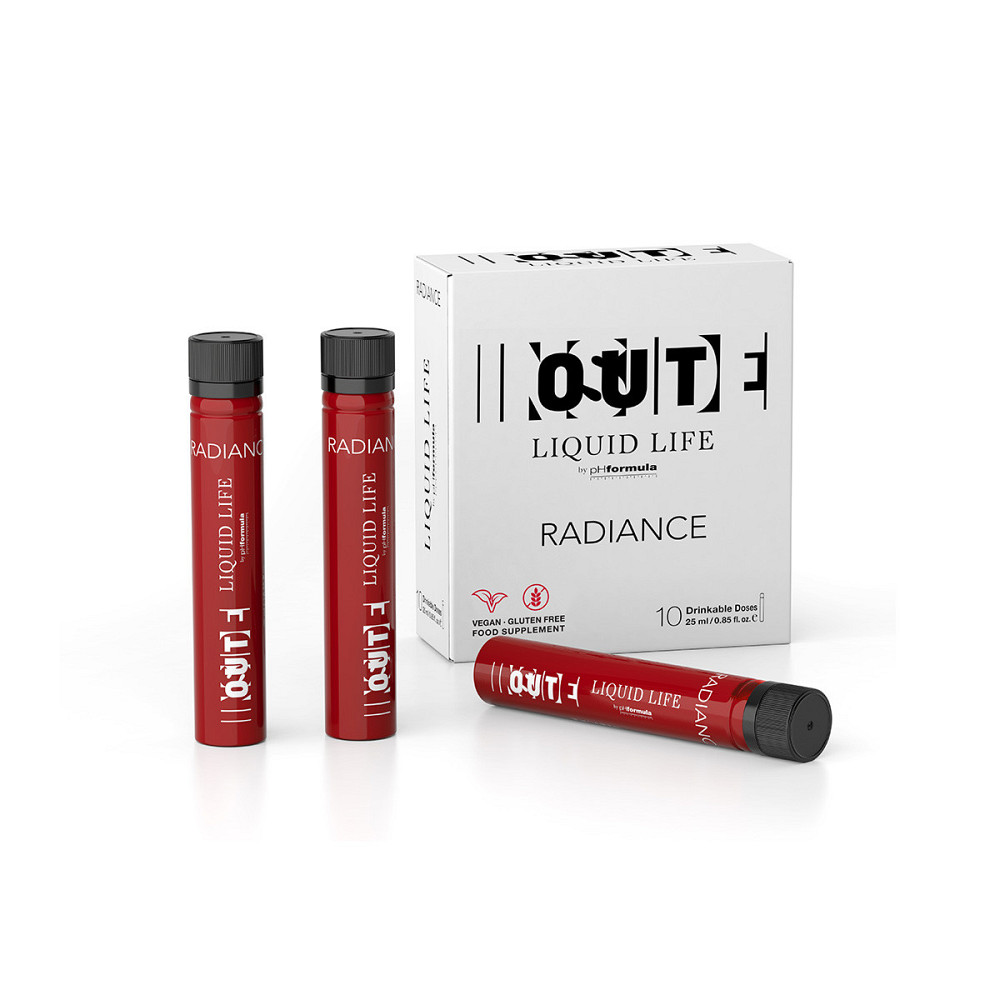 Нутрицевтик, биологически активный комплекс для обновления и сияние кожи изнутри LIQUID LIFE Radiance10 фл Днепр - изображение 1
