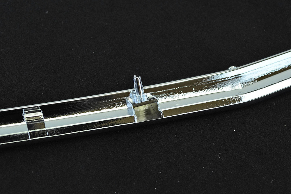 Вставка бампера 21704 хром переднього Мукачево - фото 2