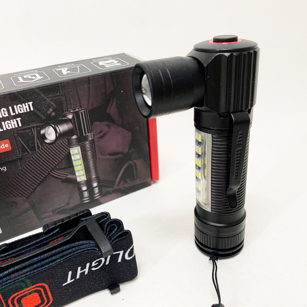 Налобний ліхтар на голову, Ліхтарик налобник, Легкий налобний ліхтар для риболовлі TV-84 Львів - фото 1