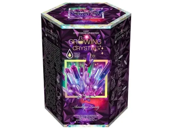 Набір для проведення дослідів.Аметист. "Growing Crystal" Dankotoys Київ