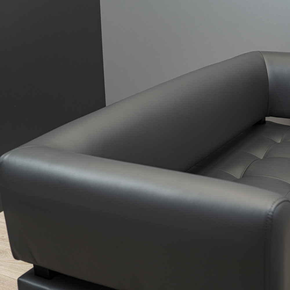 Диван Richman Офис Двойной со спинкой и подлокотниками на металлокаркасе Рокки 95 Киев - изображение 7