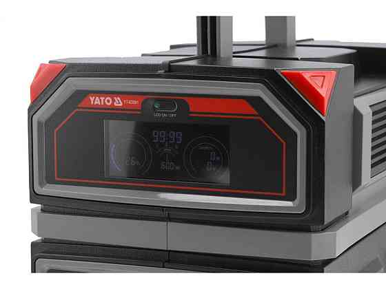 Портативна станція YATO 504 ВтГод, вихід 600/1200Вт, порти: 230V AC, різні USB Одесса
