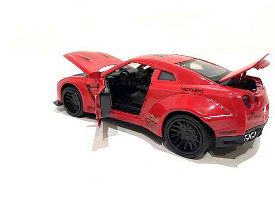 Машина TK Uniion Nissan GTR "Auto Expert- металічне світло, звук, інерційна червона (38071) Чернігів