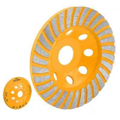 Чашка шліфувальна Tolsen алмазна 115х22.2мм Турбо (76681) Вінниця