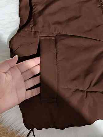 Женская укороченная жилетка с карманами на молнии плащевка эмми на синтепоне Шоколад, 46/48 Одесса